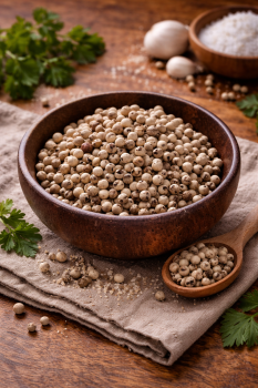 Pfeffer weiß (ganz)