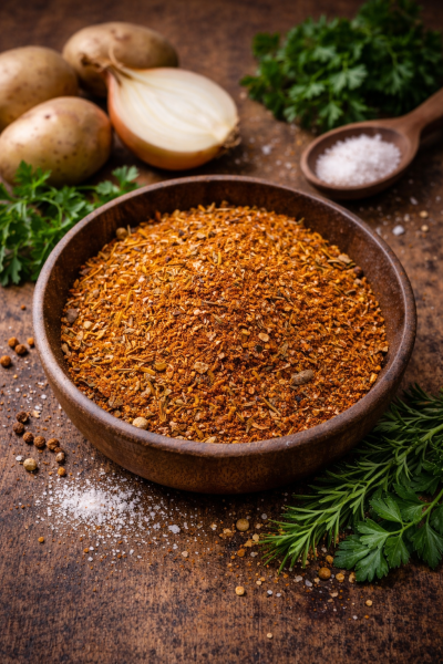 Bratkartoffel Gewürzzubereitung